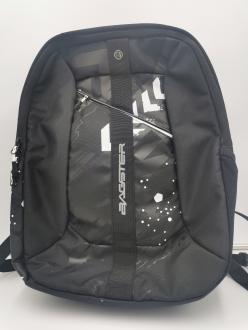 Bagster Rucksack Compak Schwarz-Weiß